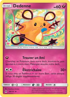 Dedenne — carte 88 de l’extension Lumière Interdite