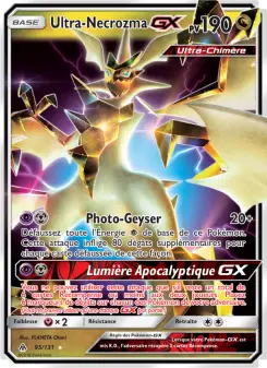 Ultra-Necrozma GX — carte 95 de l’extension Lumière Interdite