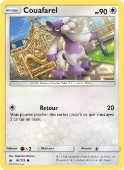 Couafarel — carte 99 de l’extension Lumière Interdite