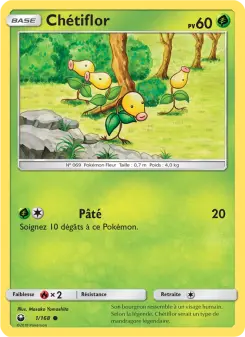 Chétiflor — carte 1 de l’extension Tempête Céleste