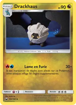 Drackhaus — carte 105 de l’extension Tempête Céleste