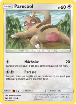 Parecool — carte 113 de l’extension Tempête Céleste
