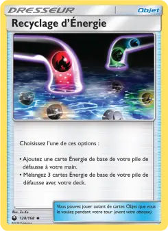 Recyclage d’Énergie — carte 128 de l’extension Tempête Céleste