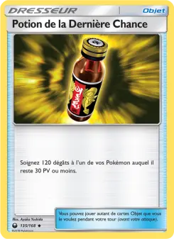 Potion de la Dernière Chance — carte 135 de l’extension Tempête Céleste
