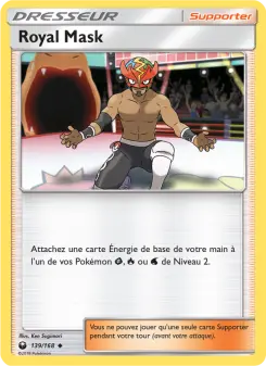 Royal Mask — carte 139 de l’extension Tempête Céleste