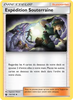 Expédition Souterraine — carte 150 de l’extension Tempête Céleste