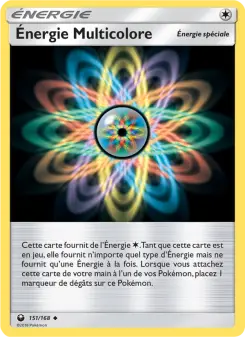 Énergie Multicolore — carte 151 de l’extension Tempête Céleste