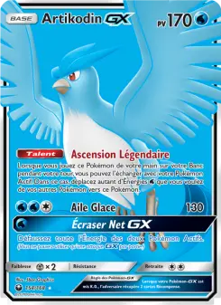Artikodin GX — carte 154 de l’extension Tempête Céleste