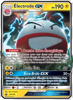Électrode GX — carte 48 de l’extension Tempête Céleste