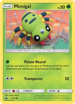 Mimigal — carte 5 de l’extension Tempête Céleste