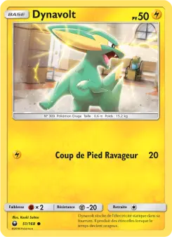 Dynavolt — carte 51 de l’extension Tempête Céleste