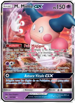 M. Mime GX — carte 56 de l’extension Tempête Céleste