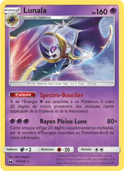 Lunala — carte 70 de l’extension Tempête Céleste
