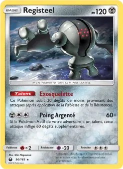 Registeel — carte 96 de l’extension Tempête Céleste