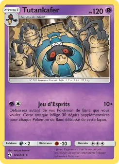 Tutankafer — carte 100 de l’extension Tonnerre Perdu