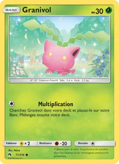 Granivol — carte 11 de l’extension Tonnerre Perdu