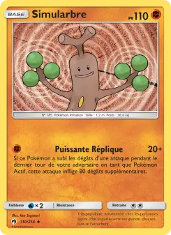 Simularbre — carte 110 de l’extension Tonnerre Perdu