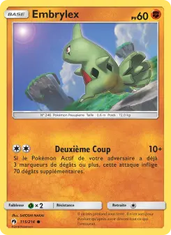 Embrylex — carte 115 de l’extension Tonnerre Perdu