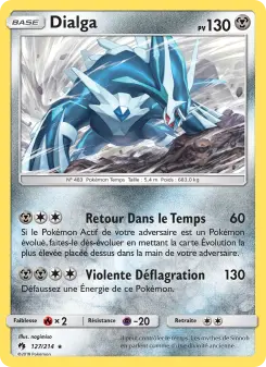 Dialga — carte 127 de l’extension Tonnerre Perdu