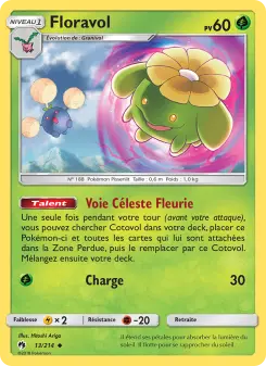 Floravol — carte 13 de l’extension Tonnerre Perdu