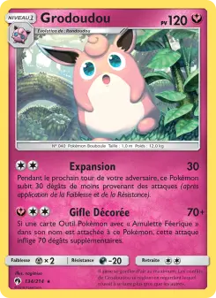 Grodoudou — carte 134 de l’extension Tonnerre Perdu