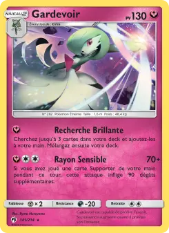 Gardevoir — carte 141 de l’extension Tonnerre Perdu