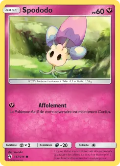 Spododo — carte 147 de l’extension Tonnerre Perdu