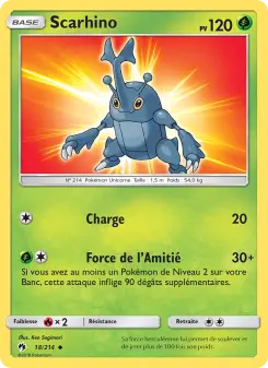Scarhino — carte 18 de l’extension Tonnerre Perdu