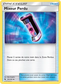 Mixeur Perdu — carte 181 de l’extension Tonnerre Perdu
