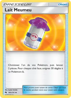 Lait Meumeu — carte 185 de l’extension Tonnerre Perdu