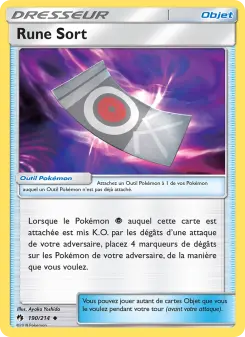 Rune Sort — carte 190 de l’extension Tonnerre Perdu