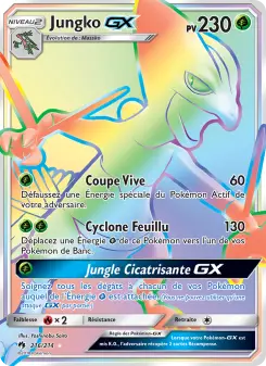 Jungko GX — carte 216 de l’extension Tonnerre Perdu