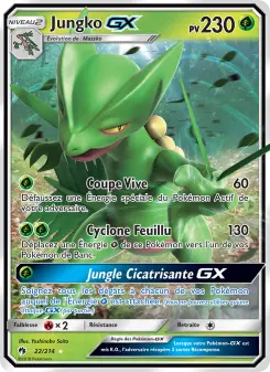 Jungko GX — carte 22 de l’extension Tonnerre Perdu