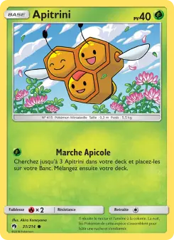 Apitrini — carte 31 de l’extension Tonnerre Perdu