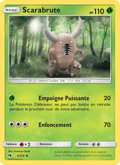 Scarabrute — carte 4 de l’extension Tonnerre Perdu
