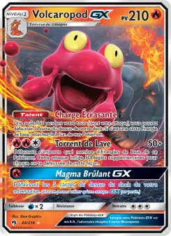 Volcaropod GX — carte 44 de l’extension Tonnerre Perdu