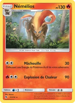 Némélios — carte 51 de l’extension Tonnerre Perdu