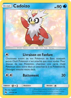 Cadoizo — carte 57 de l’extension Tonnerre Perdu