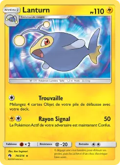 Lanturn — carte 74 de l’extension Tonnerre Perdu