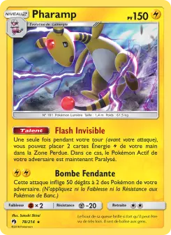 Pharamp — carte 78 de l’extension Tonnerre Perdu
