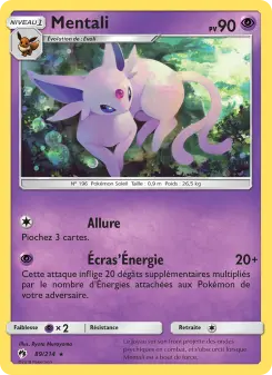Mentali — carte 89 de l’extension Tonnerre Perdu