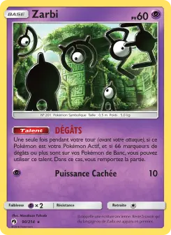 Zarbi — carte 90 de l’extension Tonnerre Perdu