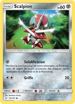 Scalpion — carte 104 de l’extension Duo de Choc