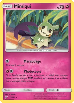 Mimiqui — carte 112 de l’extension Duo de Choc