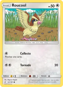 Roucool — carte 121 de l’extension Duo de Choc