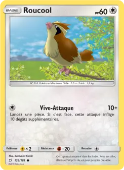 Roucool — carte 122 de l’extension Duo de Choc