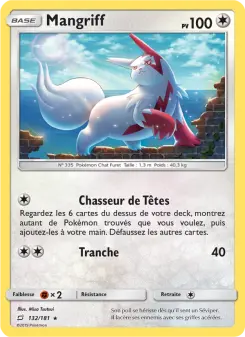 Mangriff — carte 132 de l’extension Duo de Choc
