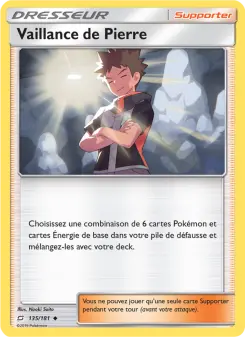 Vaillance de Pierre — carte 135 de l’extension Duo de Choc