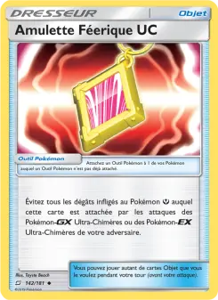 Amulette Féerique UC — carte 142 de l’extension Duo de Choc