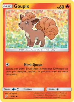 Goupix — carte 15 de l’extension Duo de Choc